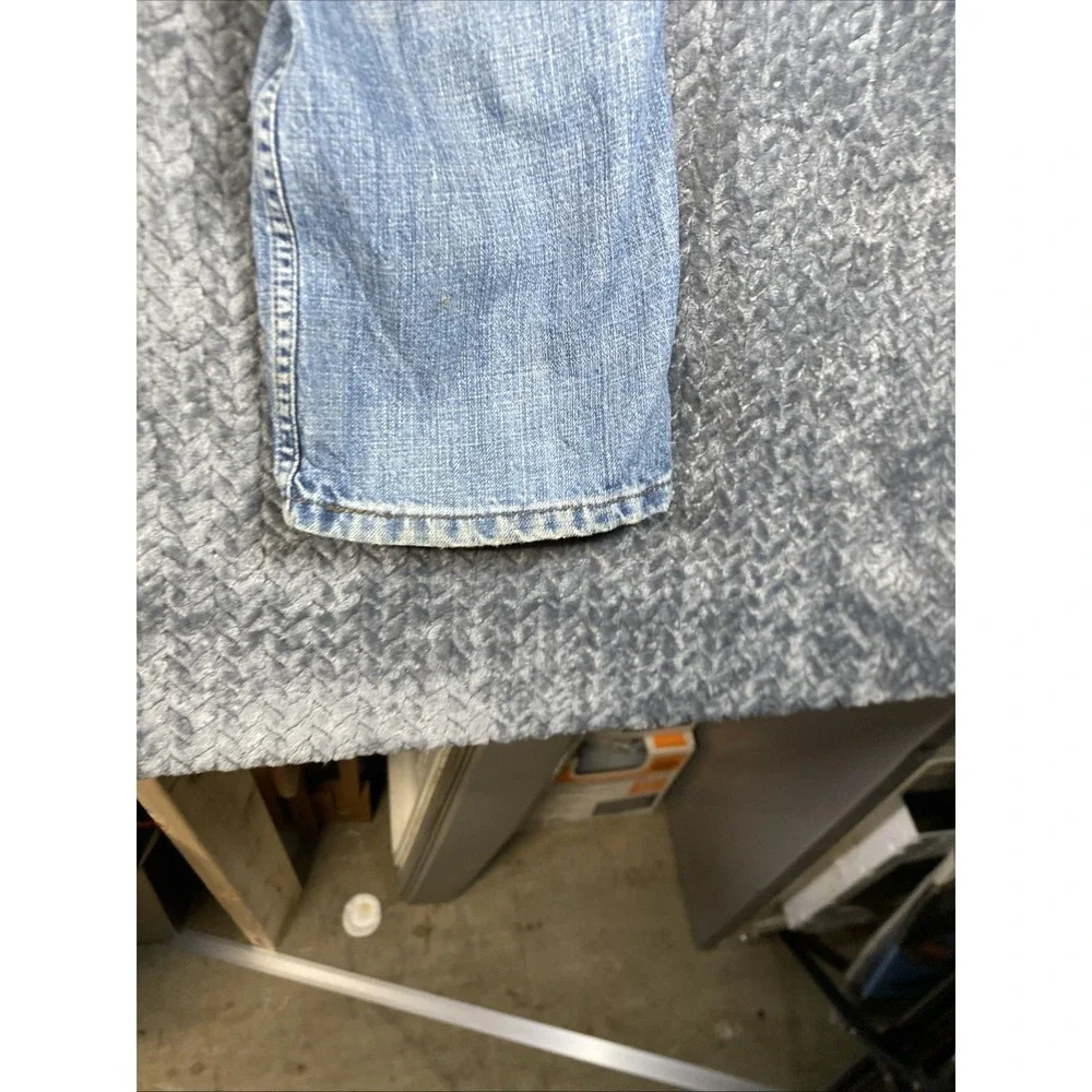 Y2K‎ Levi's 514 Relaxed Straight Fit Jeans W34 L30 Men's Blue Denim Medium Wash